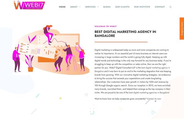 SEOCrawler website example screenshot