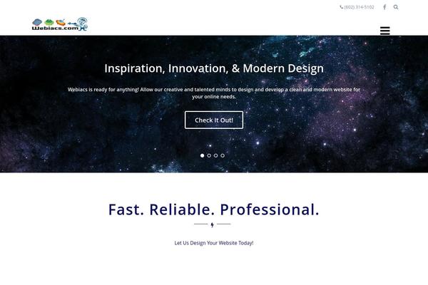 Beaver Builder theme site design template sample