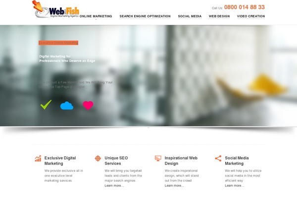 Kickstart theme site design template sample