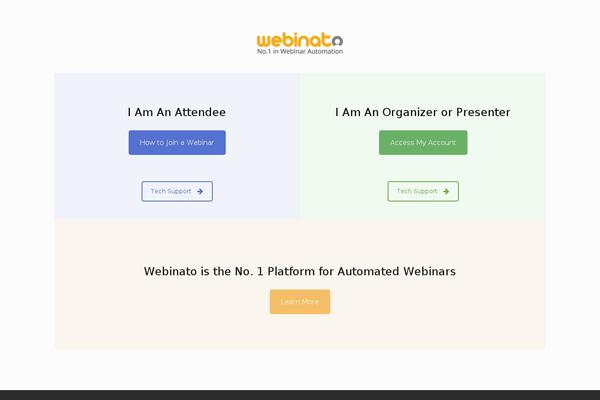 Wiz website example screenshot