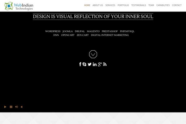 onetone theme site design template sample