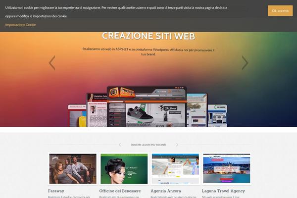 Site using Social Widget plugin