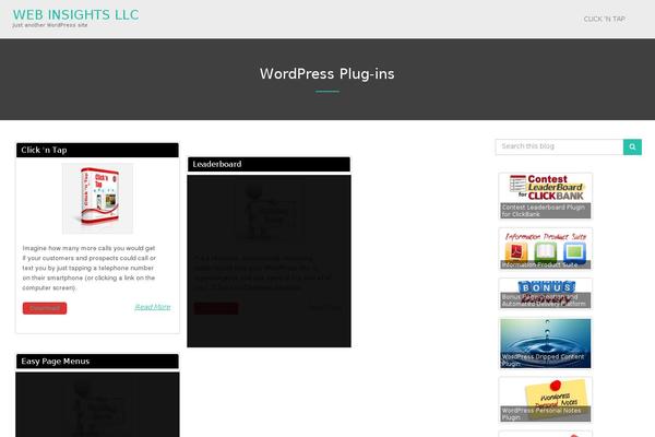 Flatter theme site design template sample