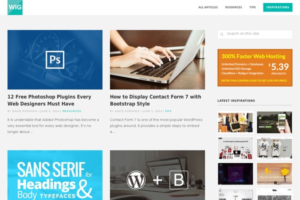 wig WordPress theme, websites list used wig theme wig theme websites examples