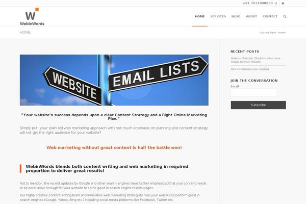 Site using AGP Font Awesome Collection plugin