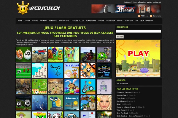 Triqui theme site design template sample