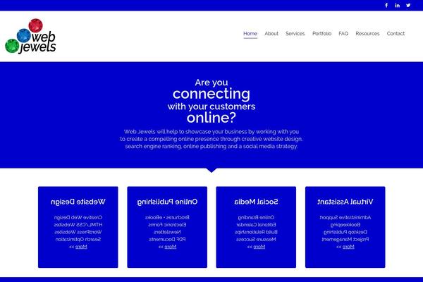 Dante theme site design template sample