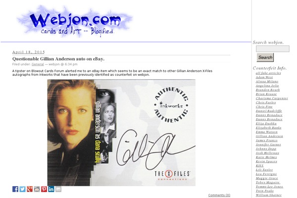 Site using AWSOM Pixgallery plugin