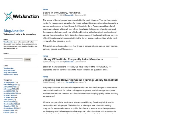 webjunctionworks.org site used Ubminim
