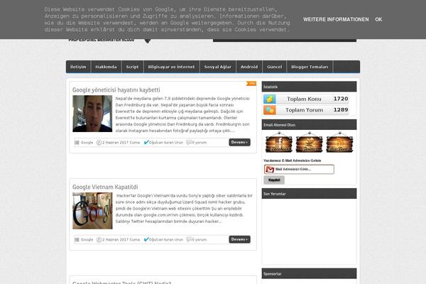 Volt theme site design template sample