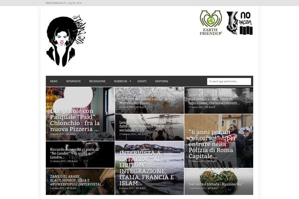 Extranews theme site design template sample