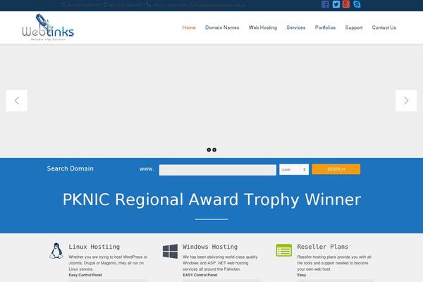 Hostmev2-child theme site design template sample