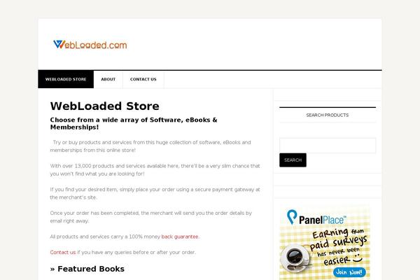 Site using Smooth Scroll Up plugin