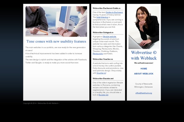 Colibri WP theme site design template sample