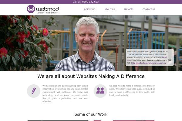 webmad.co.nz site used Scenica