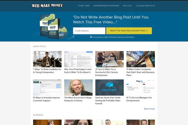 Genesis-child theme site design template sample