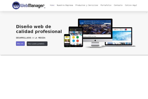 Salient Child theme site design template sample