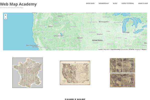 Gridiculous theme site design template sample