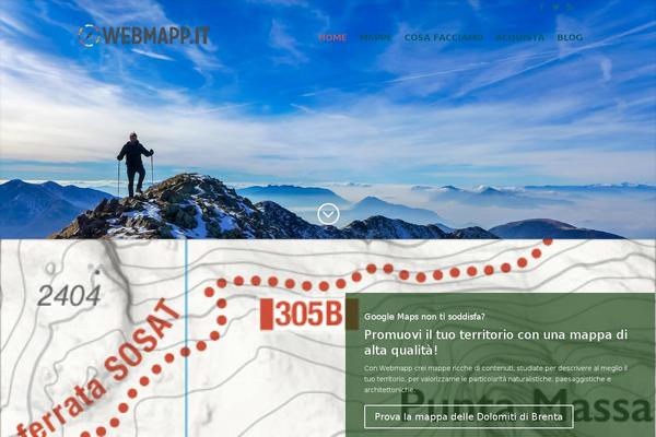 webmapp.it site used Webmapp