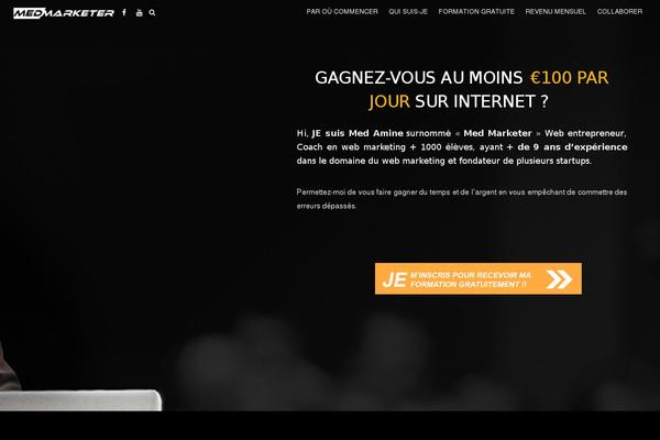 Ultra theme site design template sample