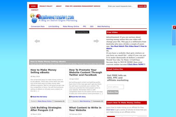 Gazette theme site design template sample