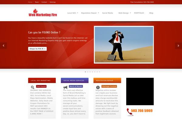 webmarketingfire.com site used Sterling