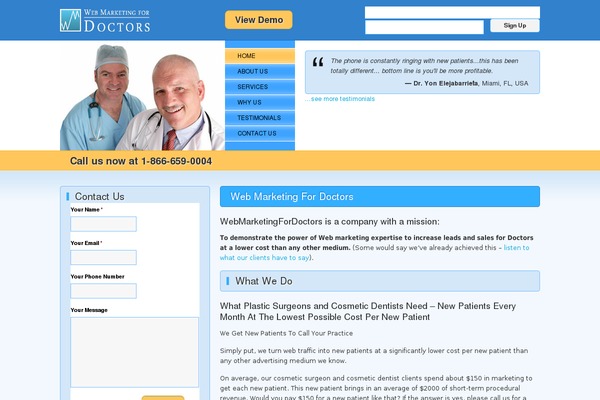 Site using Advanced iFrame plugin
