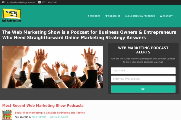 Jono theme site design template sample