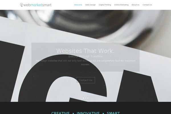 Oshine theme site design template sample