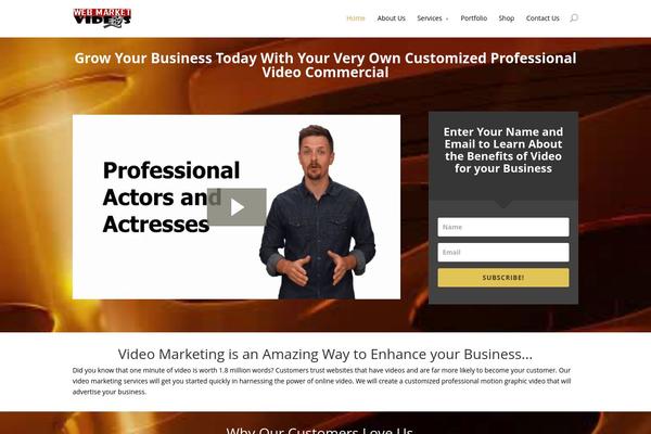 webmarketvideos.com site used Getvideo