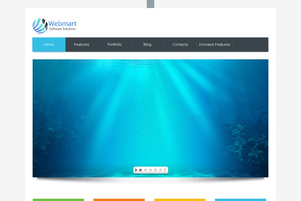 Increase theme site design template sample