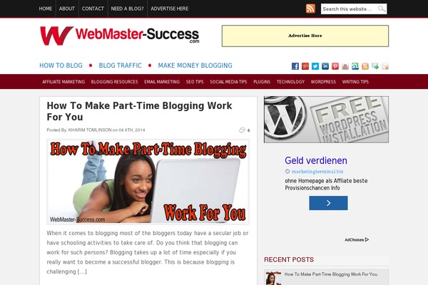 Experon theme site design template sample