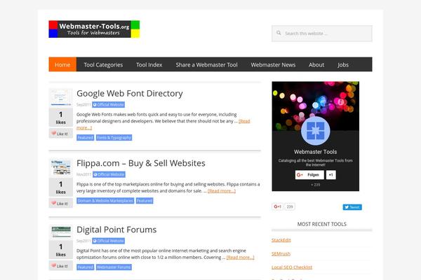 Site using Genesis Tabs plugin