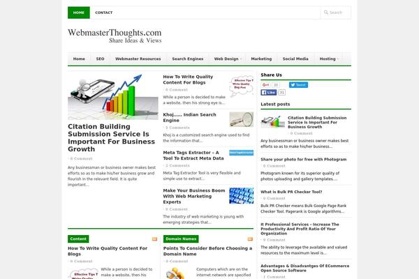 Newswire theme site design template sample