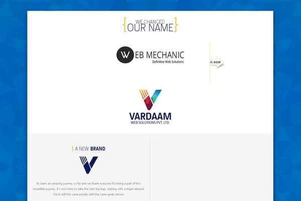 webmechanic.in site used Webmechanic