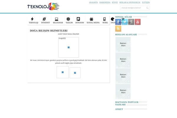 webmobilisyeri.com site used Teknoloji