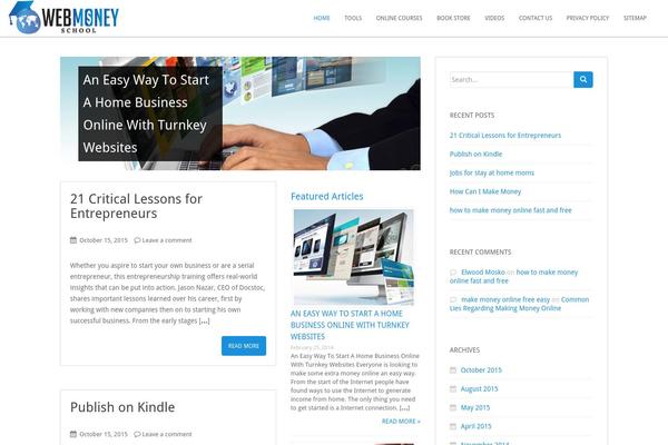 Sparkling theme site design template sample