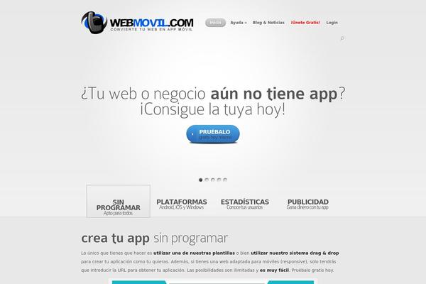 Nova theme site design template sample
