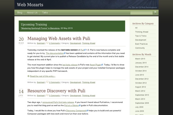 webmozarts.com site used Abstractia