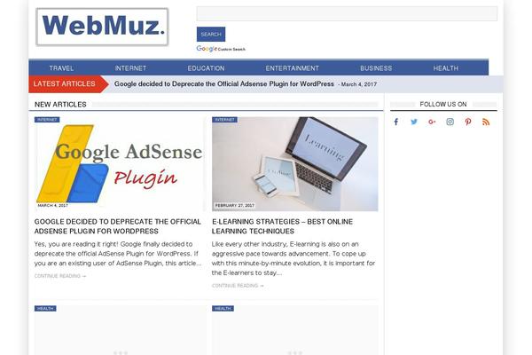 Site using Related Posts Widget plugin