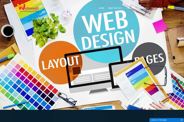 Enlighten theme site design template sample