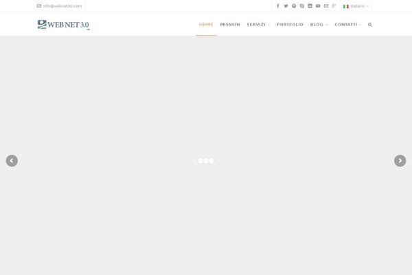 Highend Child theme site design template sample