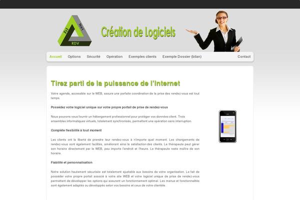 Innovative theme site design template sample