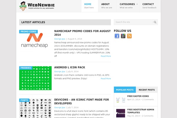 Point theme site design template sample
