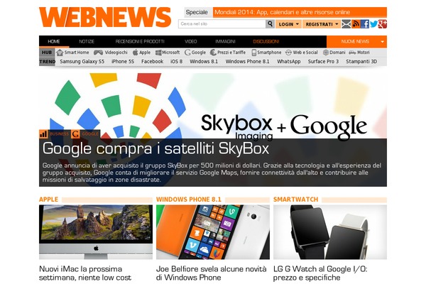 webnews theme websites examples