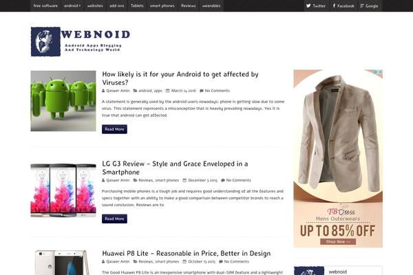 Wildfire theme site design template sample