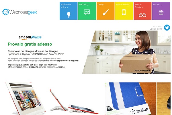 One Touch theme site design template sample