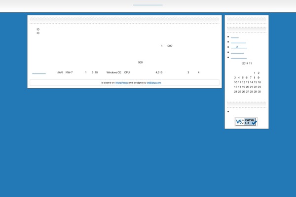 webonist.org site used Clear SEO Blue (eng)