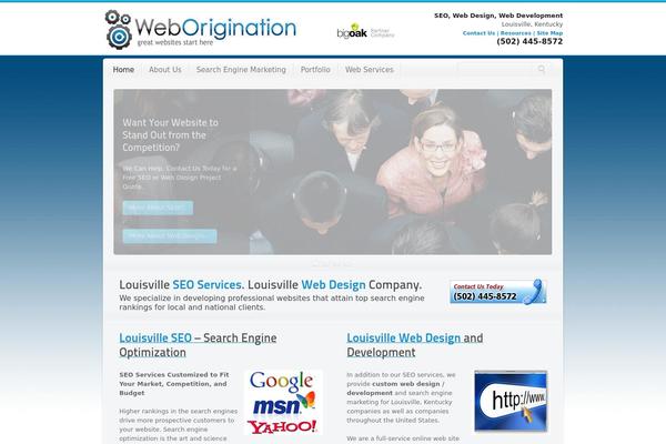 WebO theme websites examples