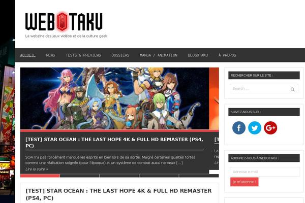 webotaku.com site used Clubfood